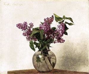 Ignace Henri Jean Fantin-Latour - Lilacs