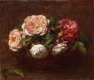 Ignace Henri Jean Fantin-Latour - Roses