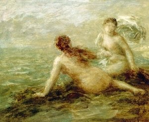 Ignace Henri Jean Fantin-Latour - Bathers by the Sea