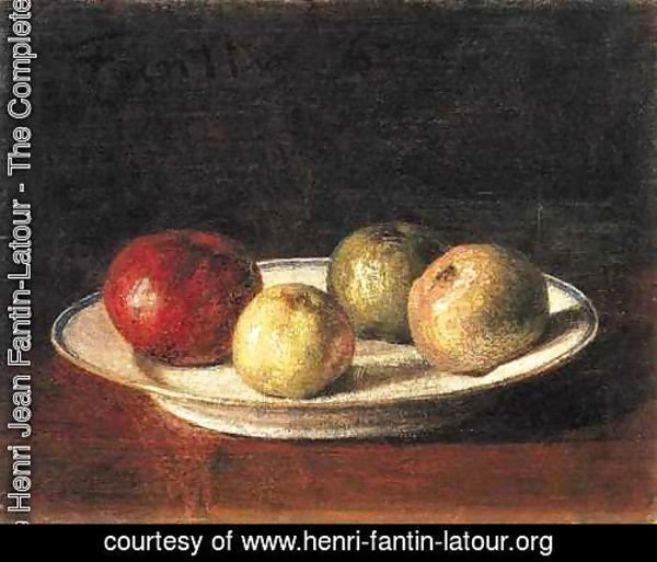 A Plate of Apples