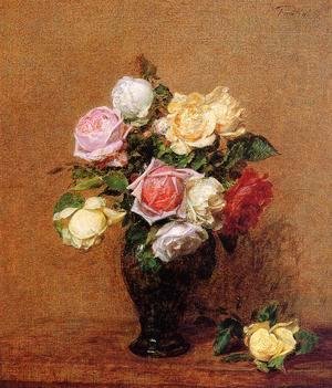 Ignace Henri Jean Fantin-Latour - Roses 1887