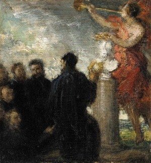 Ignace Henri Jean Fantin-Latour - Hommage a Delacroix
