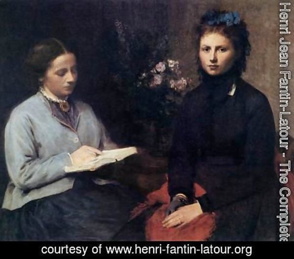 Ignace Henri Jean Fantin-Latour - The Reading