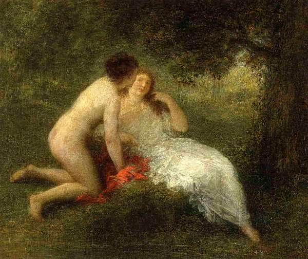 Bathers (or The Secret) by Ignace Henri Jean Fantin-Latour