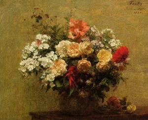 Ignace Henri Jean Fantin-Latour - Summer Flowers
