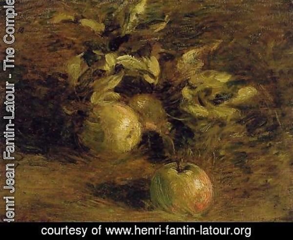 Ignace Henri Jean Fantin-Latour - Apples