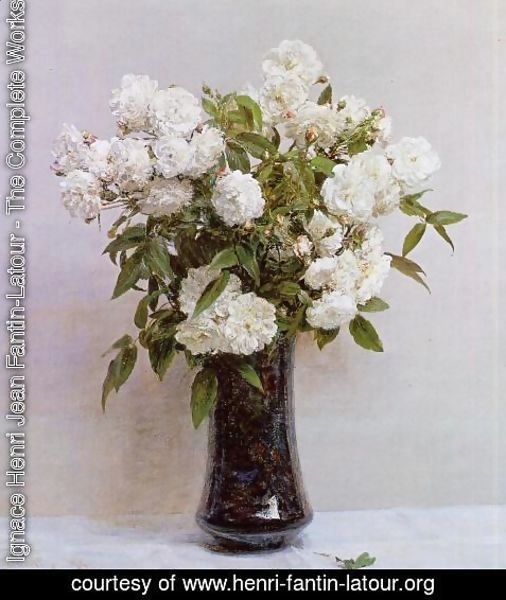 Ignace Henri Jean Fantin-Latour - Fairy Roses