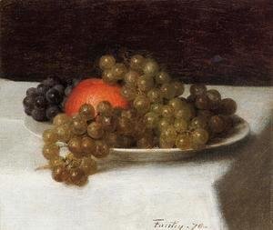 Ignace Henri Jean Fantin-Latour - Apples and Grapes