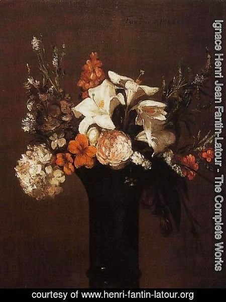 Ignace Henri Jean Fantin-Latour - Flowers 2