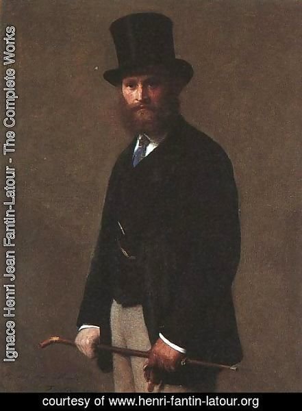 Ignace Henri Jean Fantin-Latour - Edouard Manet