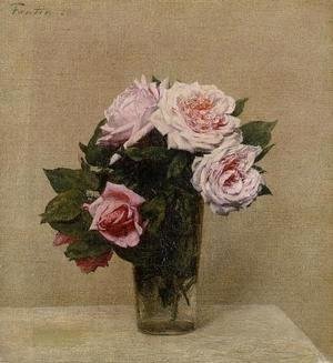Ignace Henri Jean Fantin-Latour - Roses Roses