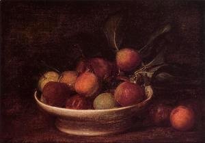Ignace Henri Jean Fantin-Latour - Plums and Peaches