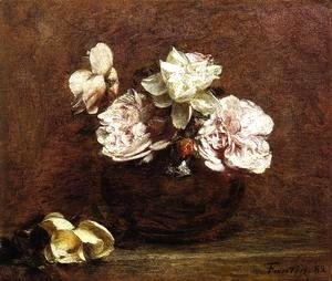 Ignace Henri Jean Fantin-Latour - Roses de Nice