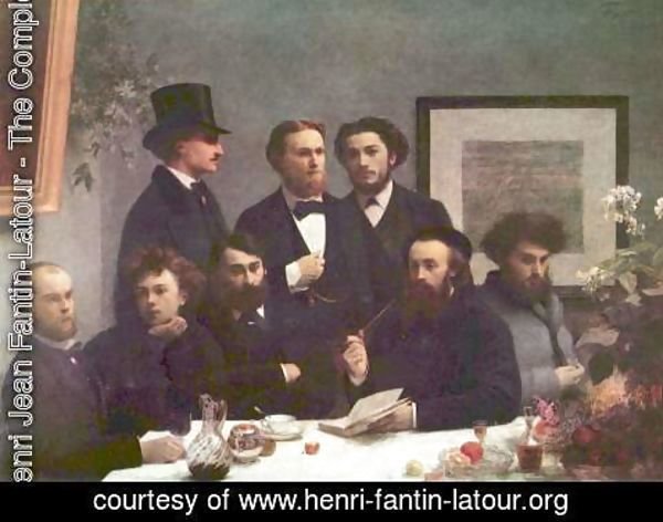 Ignace Henri Jean Fantin-Latour - Corner of the Table