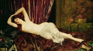 Ignace Henri Jean Fantin-Latour - Reclining Nude