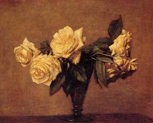 Ignace Henri Jean Fantin-Latour - Roses 1891