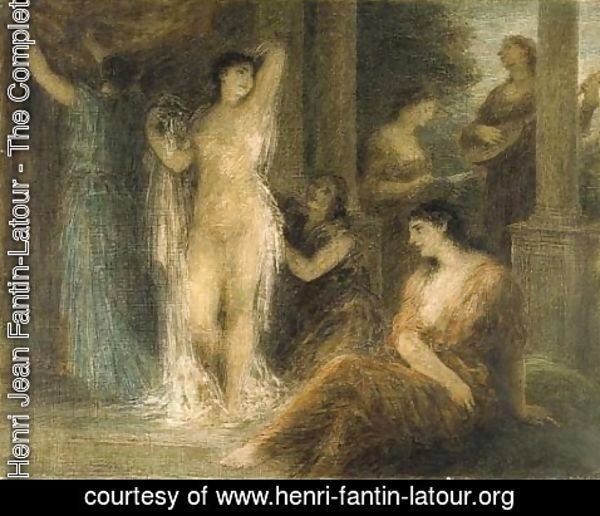 Ignace Henri Jean Fantin-Latour - Le bain