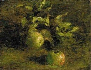 Ignace Henri Jean Fantin-Latour - Les pommes