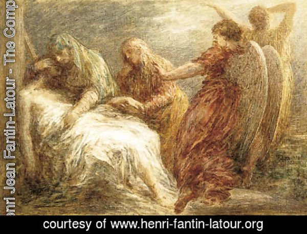 Ignace Henri Jean Fantin-Latour - La deposition de croix