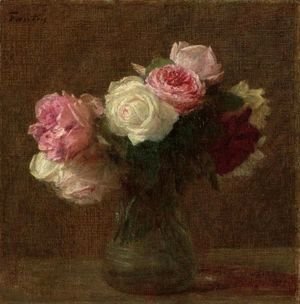 Ignace Henri Jean Fantin-Latour - Roses 8