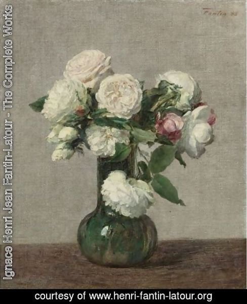 Ignace Henri Jean Fantin-Latour - Roses 10
