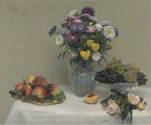 Ignace Henri Jean Fantin-Latour - Fleurs Et Fruits