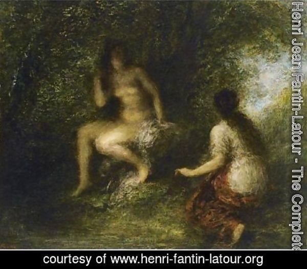 Ignace Henri Jean Fantin-Latour - The Bathers