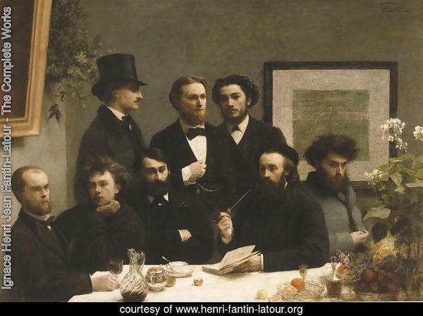 The Corner of the Table 1872